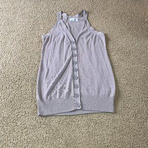 Sleeveless Cardigan